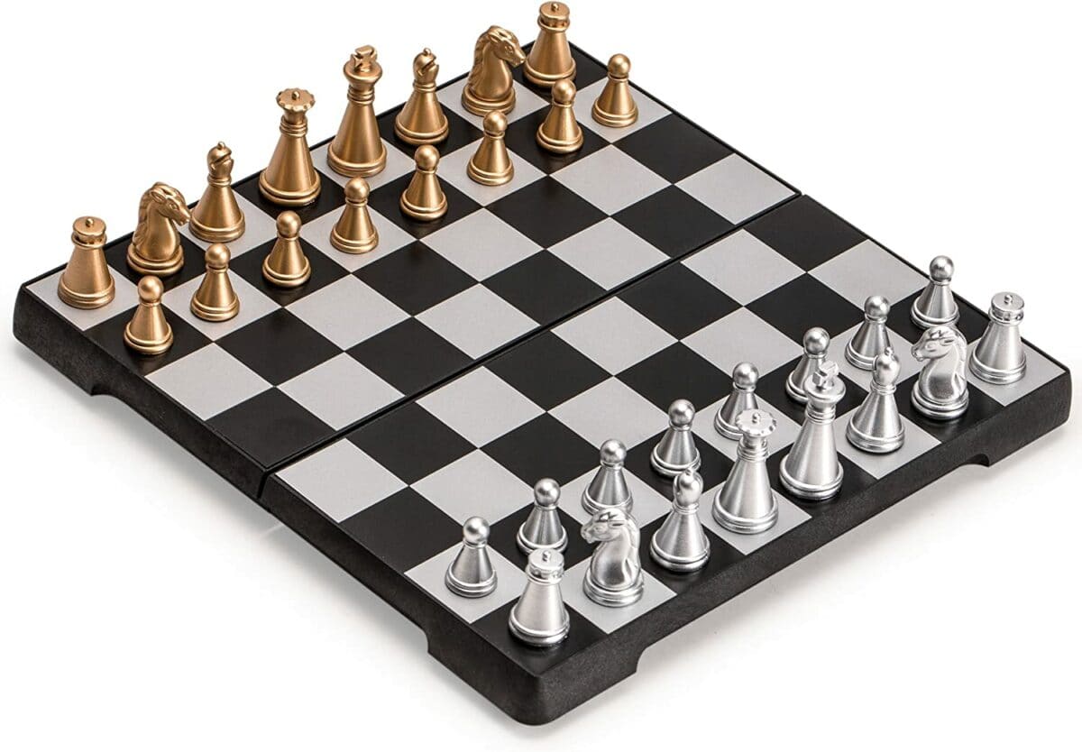 Magnetic Chess Set for Travel with kids