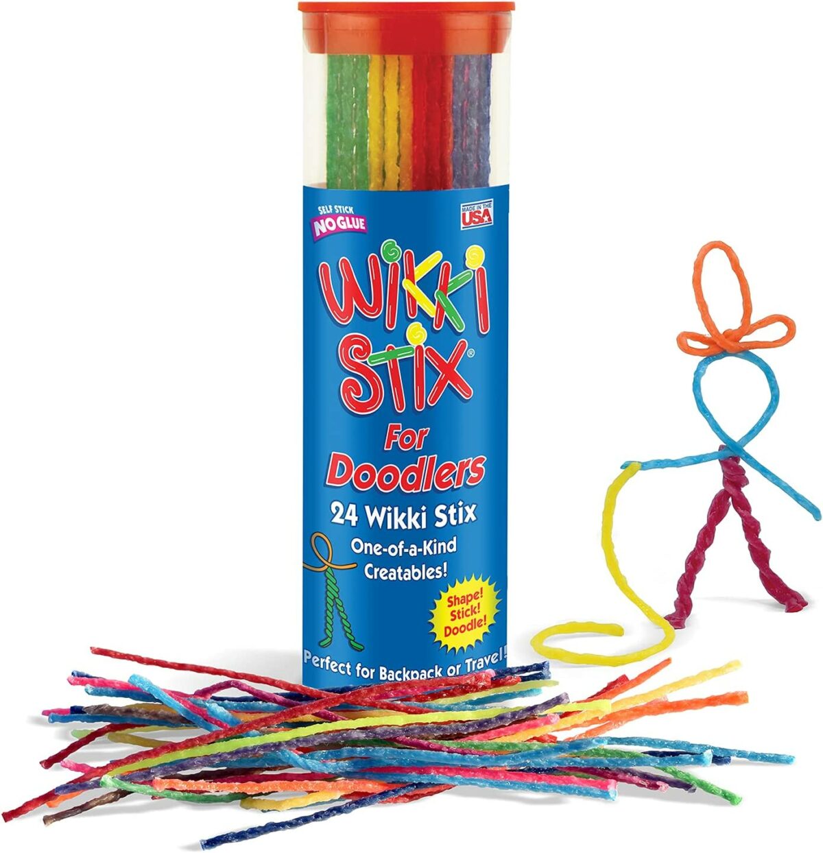 Wikki Stix, a travel craft and toy in one 
