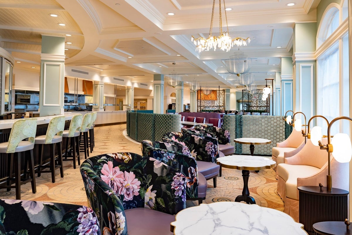 Citrico's restaurant at Disney's Grand Floridian Resort, redesigned in 2021