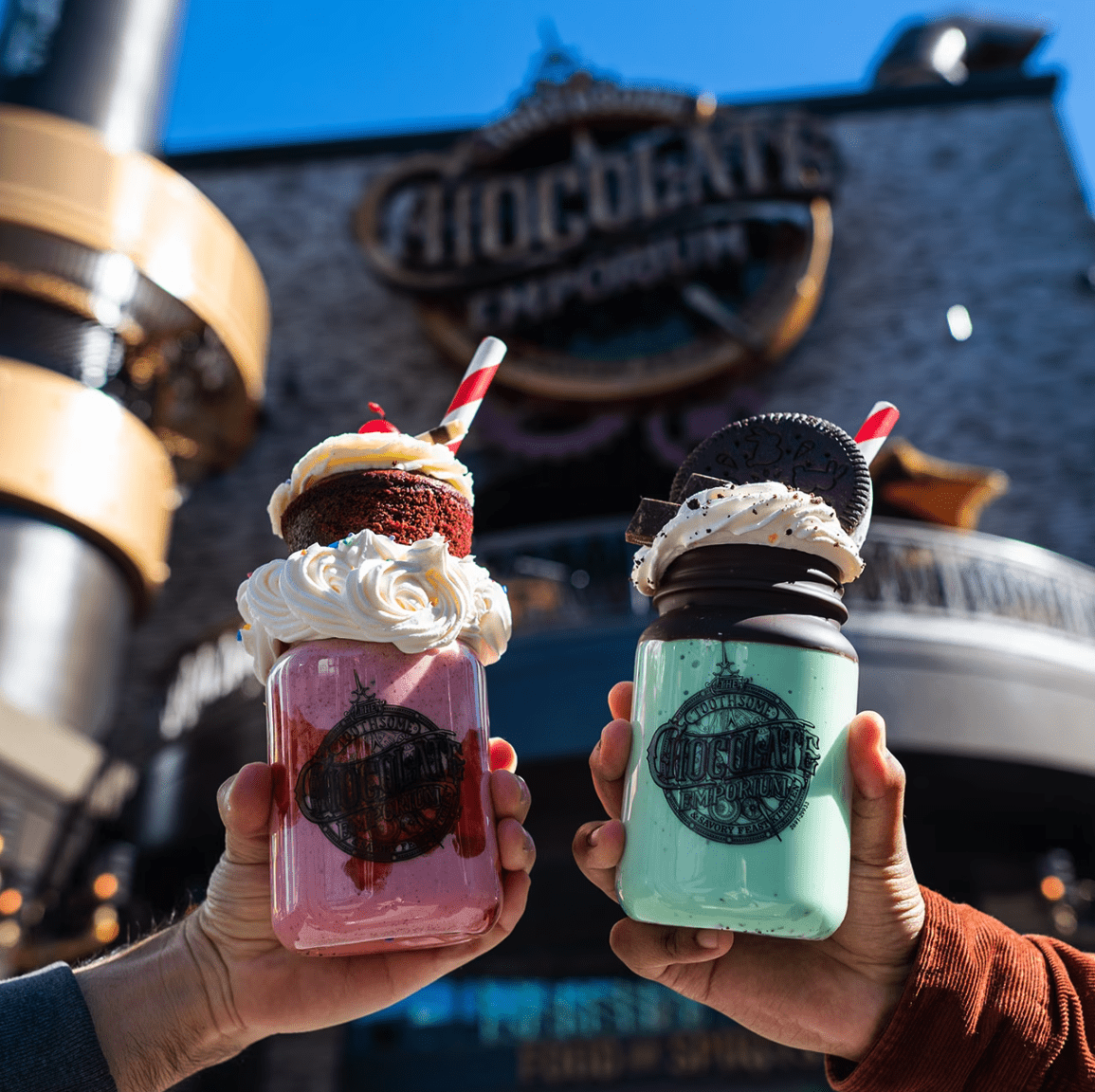 Jacques' Specialty Shakes at The Toothsome Chocolate Emporium & Savory Feast Kitchen at Universal CityWalk in Burbank, CA