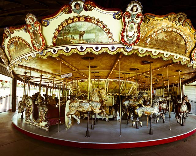 Griffith Merry Go Round, inspiration for Disneyland 