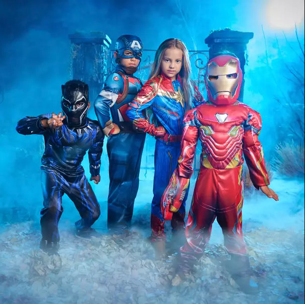 Marvel Superhero costumes from shopDisney.com