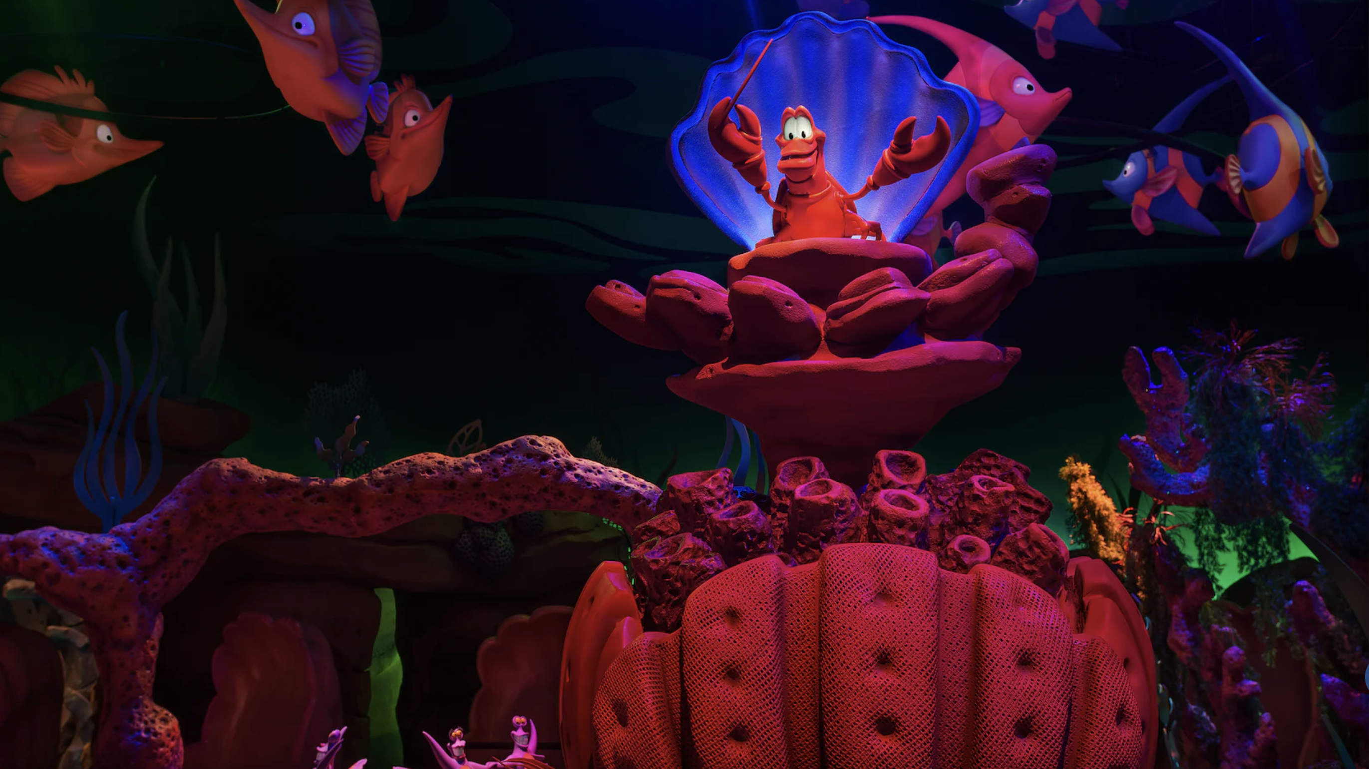 The Little Mermaid Ariel's Undersea Adventure, Disneyland
