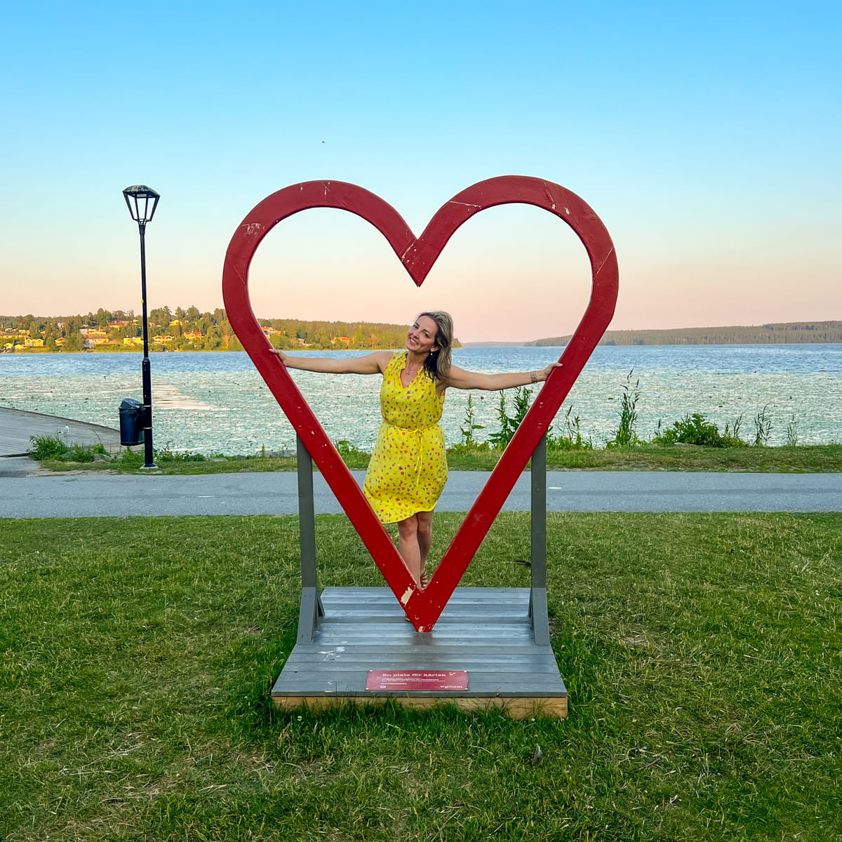 The Travel Mama Colleen Lanin in Sigtuna, Sweden