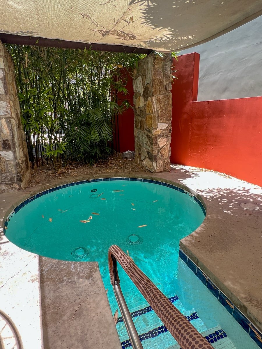 Watsu treatment pool at The Sanctuary Spa in the Phoenix-Scottsdale Metro Area