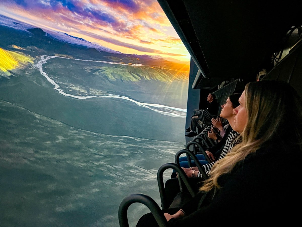 FlyOver Iceland ride 