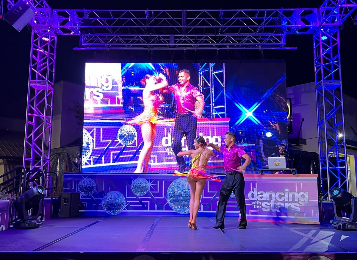 Dancing with the Stars performance at Disney Springs in Orlando