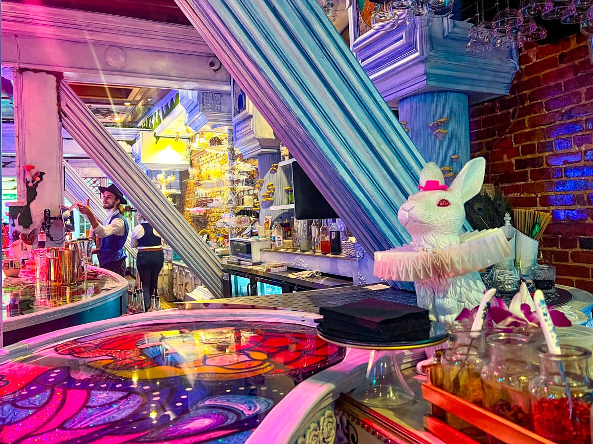 Alice in Wonderland-themed HighT in Downtown Orlando