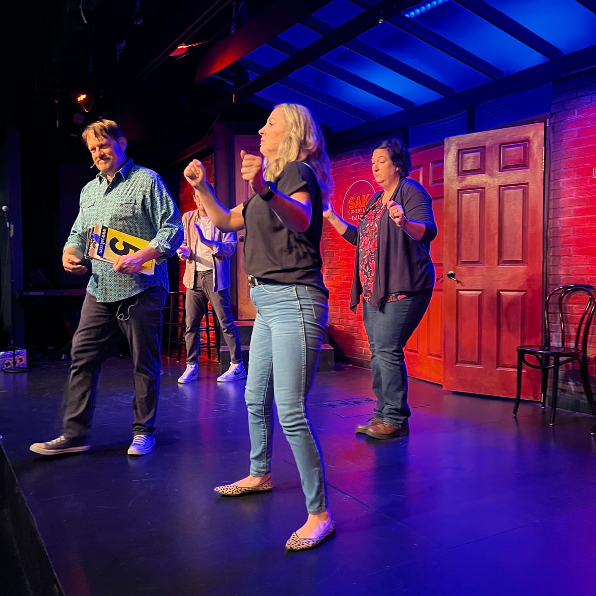 SAK Comedy Lab, improv comedy in Downtown Orlando for adults and kids