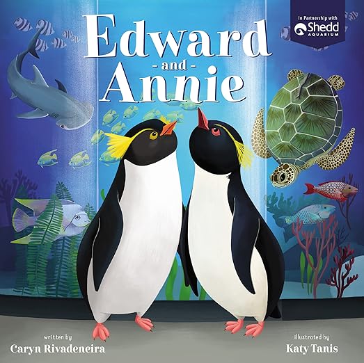 Edward and Annie, a book about exploring the Shedd Aquarium in Chicago with kids 