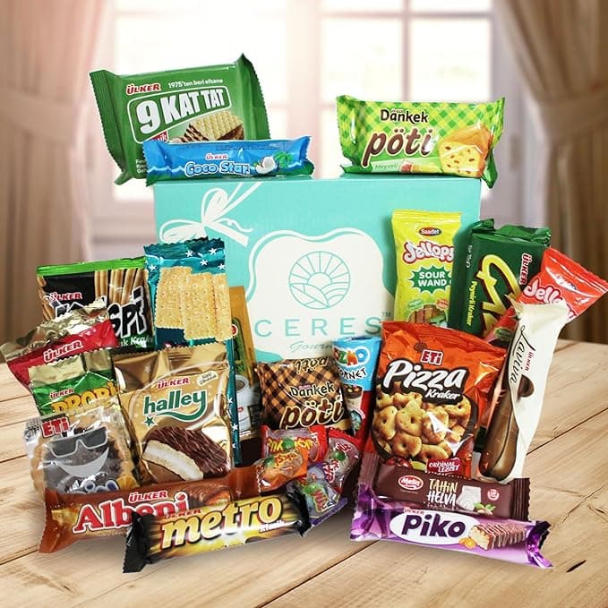 International Exotic Snack Box Variety Pack from Ceres Gourmet Store