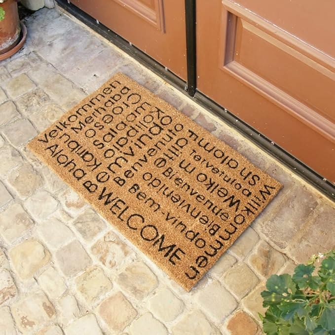 International Welcome Mat by Rubber-Cal 