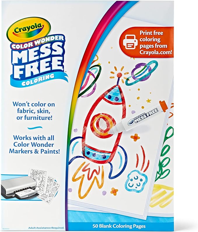 Crayola Color Wonder Mess Free Coloring, Blank Coloring Pages