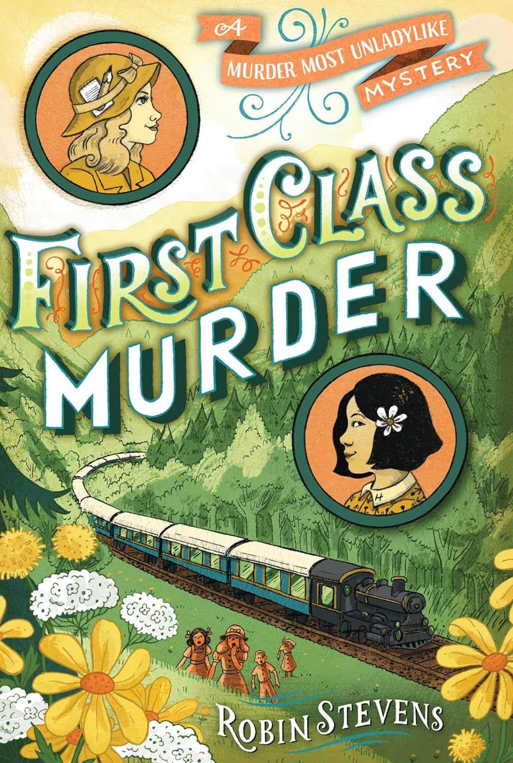 First Class Murder, a mystery novel for kids