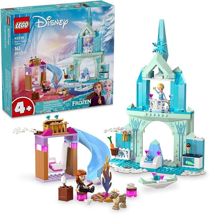 LEGO Disney Frozen Elsa’s Frozen Princess Castle Toy Set for Kids
