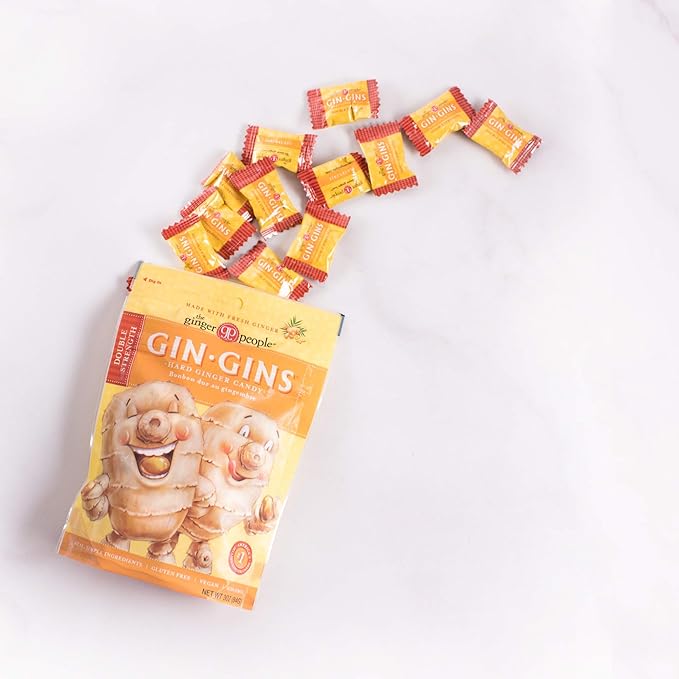 Gin-Gins Ginger Candy relieves motion sickness
