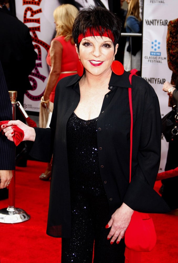 Liza Minnelli at the 2012 TCM Classic Film Festival Gala Screening of Cabaret at Grauman's Chinese Theater in Hollywood in 2012