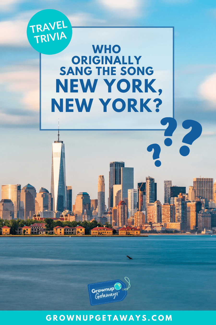 Who originally sang the song New York, New York?