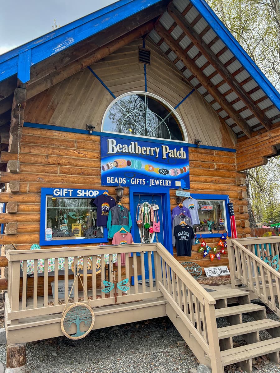 Beadberry Patch in darling Downtown Talkeetna