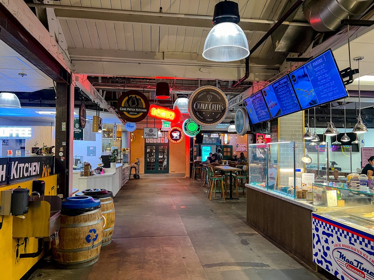 Inside Liberty Station Market in San Diego