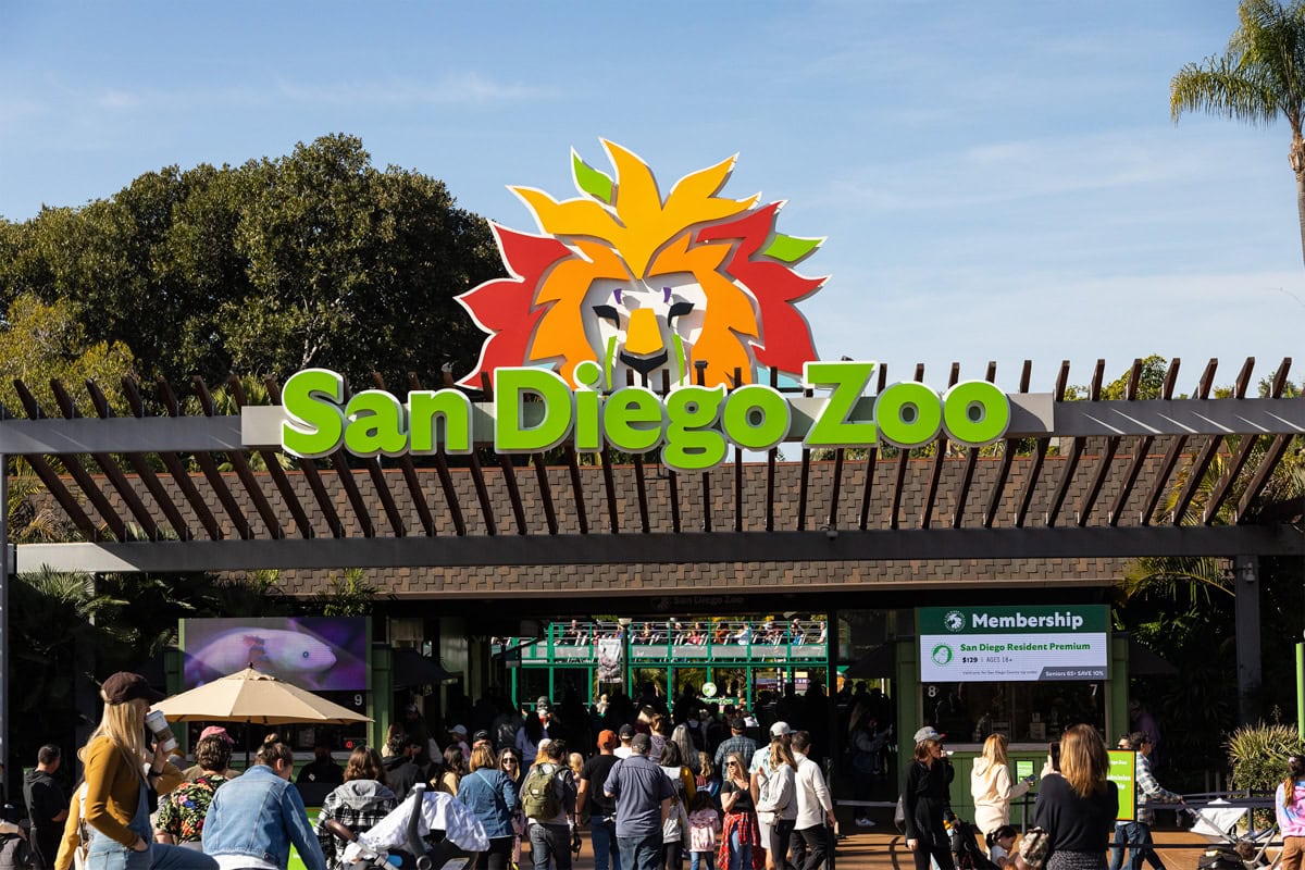 San Diego Zoo Entrance