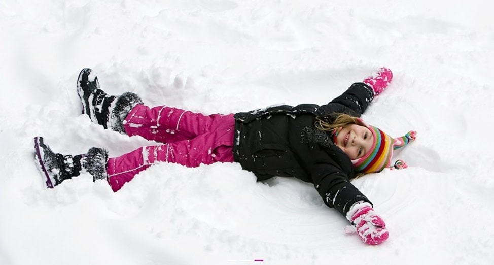 Holiday SnowFest at Salt River Fields in Scottsdale, AZ